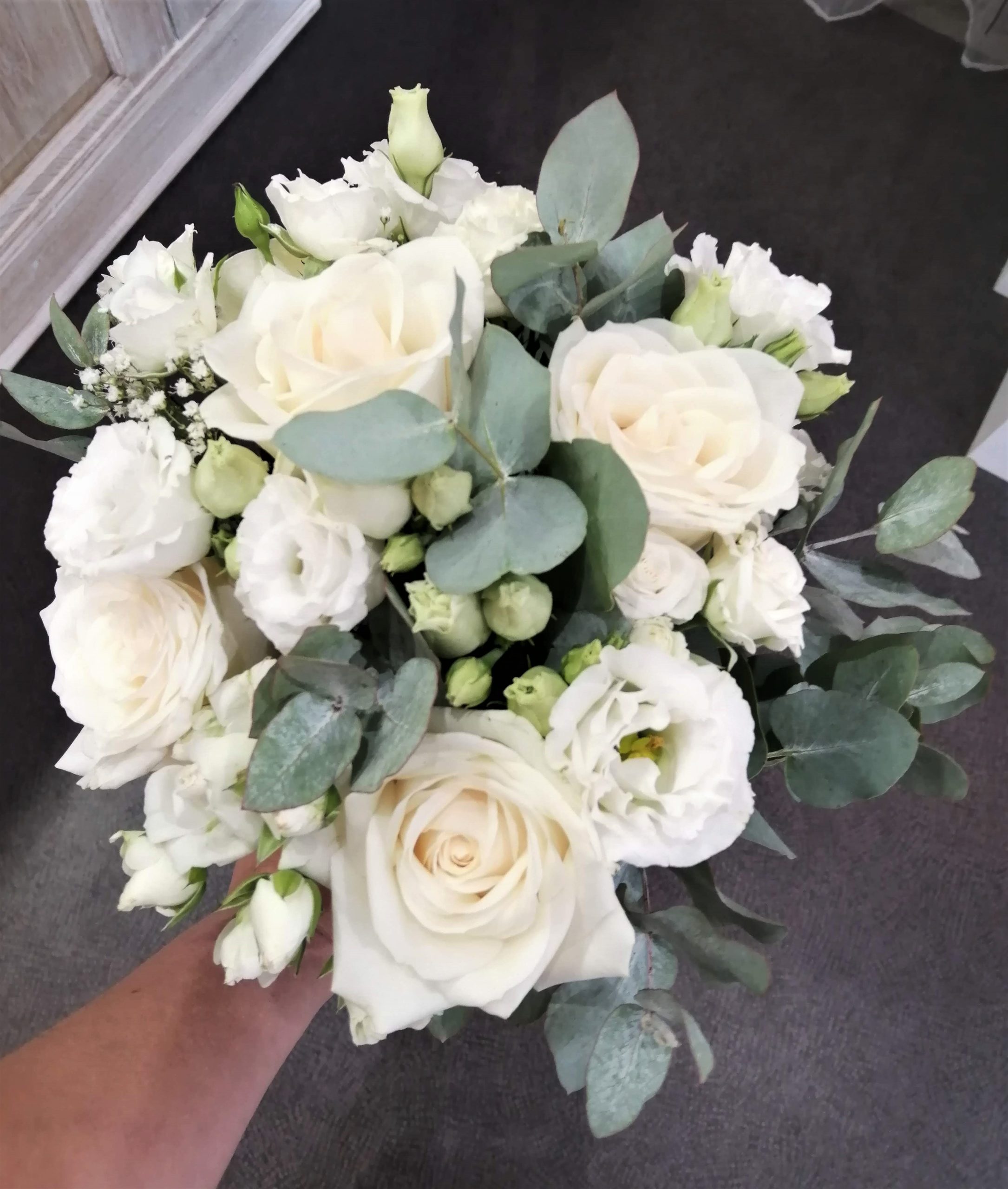 Bouquet de mariée romantique champêtre - Les Fleurs du Temps